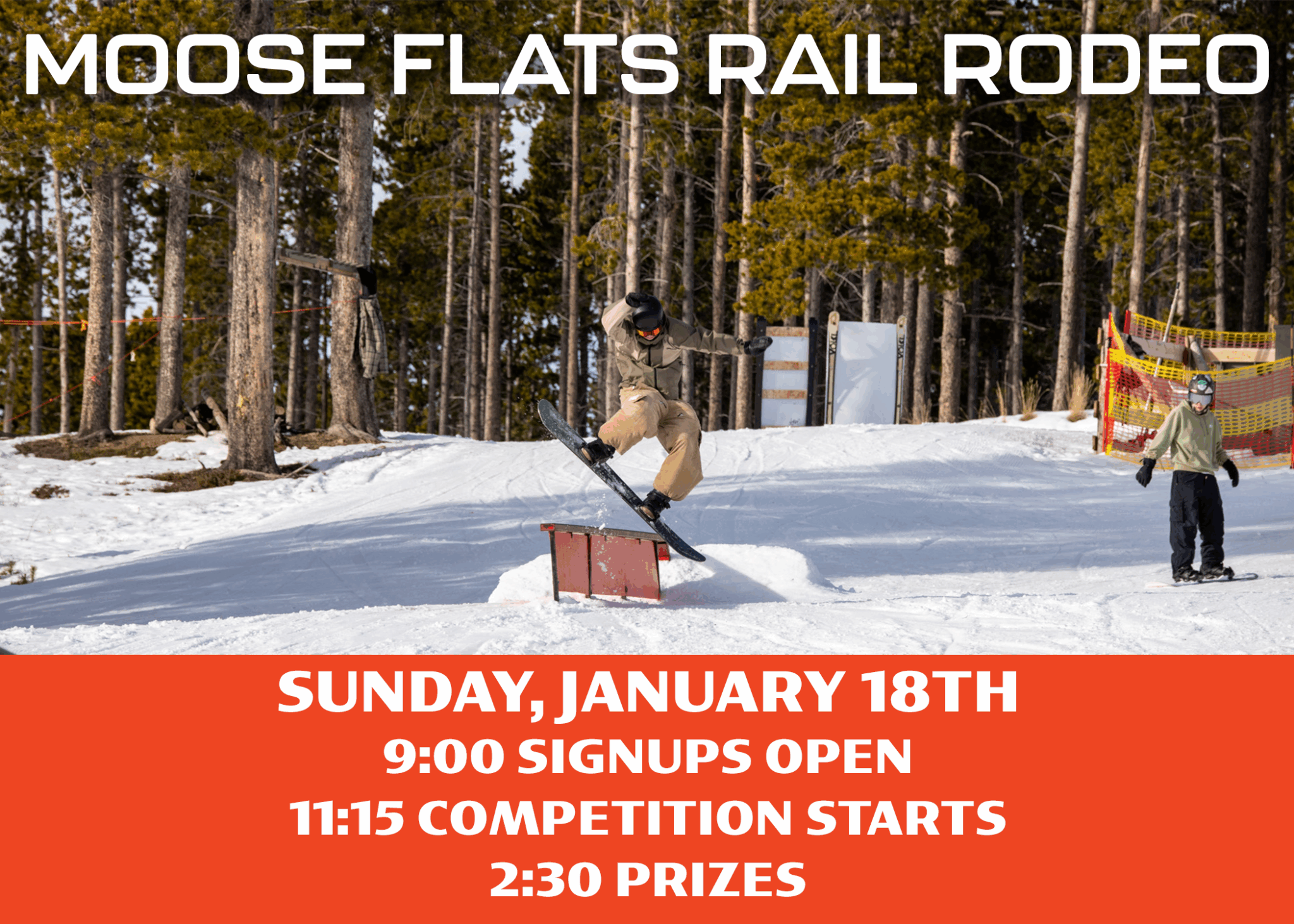 Moose Flats Rail Rodeo - Red Lodge Mountain